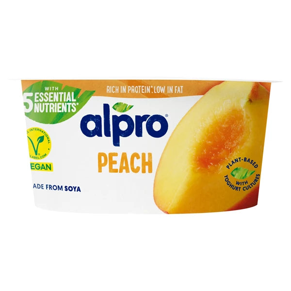 ALPRO JOGURT SOJOWY BRZOSKWINIA 150G