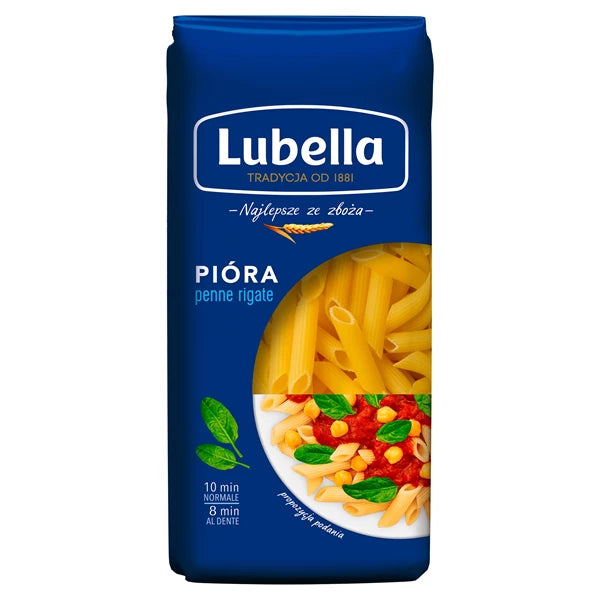 LUBELLA - MAKARON PIÓRA PENNE 400G
