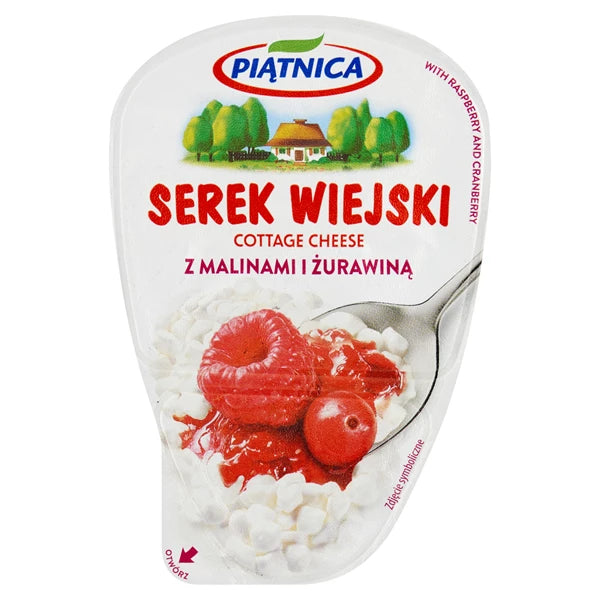 PIĄTNICA - SEREK WIEJSKI MALINA 150G