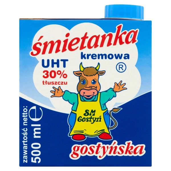 GOSTYŃ - ŚMIETANA 30% 500G