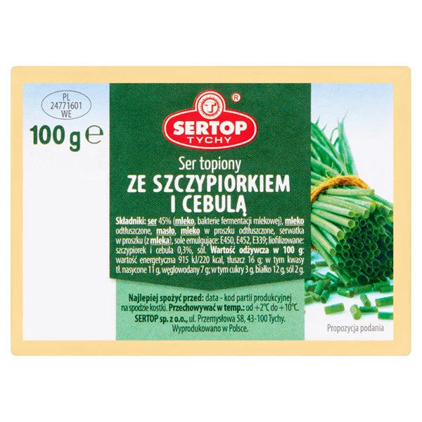 SERTOP - SEREK SZCZYPIOREK TOPIONY 100G