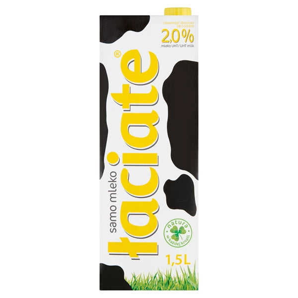MLEKPOL - ŁACIATE MLEKO 2% UHT 1,5L