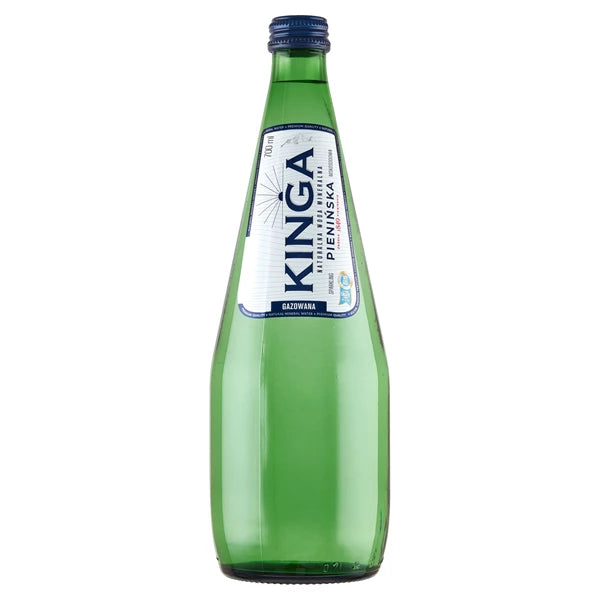 KINGA PIENIŃSKA - WODA GAZOWANA SZKŁO 700ML