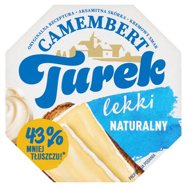 TUREK - CAMEMBERT LEKKI NATURALNY 120G