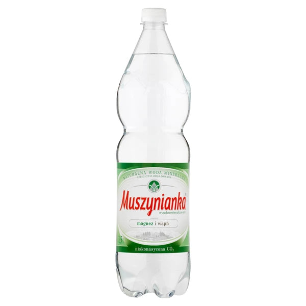 MUSZYNIANKA - WODA NIEGAZOWANA KAUCJA 1,5L