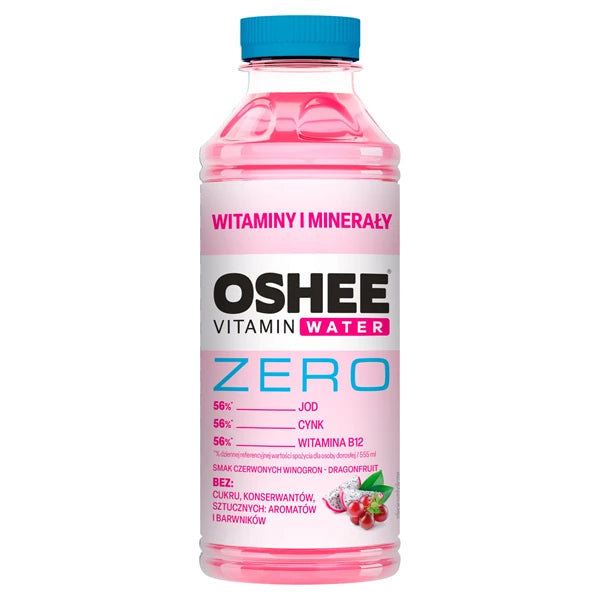 OSHEE - VITAMIN WATER ZERO WITAMINY I MINERAŁY 555 ML