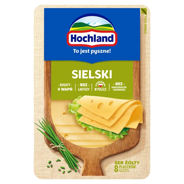 HOCHLAND - SER ŻÓŁTY SIELSKI PLASTRY 135G