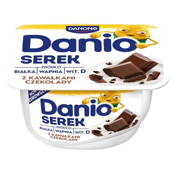 DANONE - SEREK DANIO EXTRA Z CZEKOLADĄ 130G