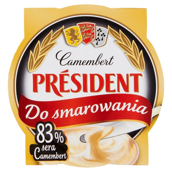 LACTALIS - PRESIDENT CAMEMBERT SER DO SMAROWANI NATURA 120G.