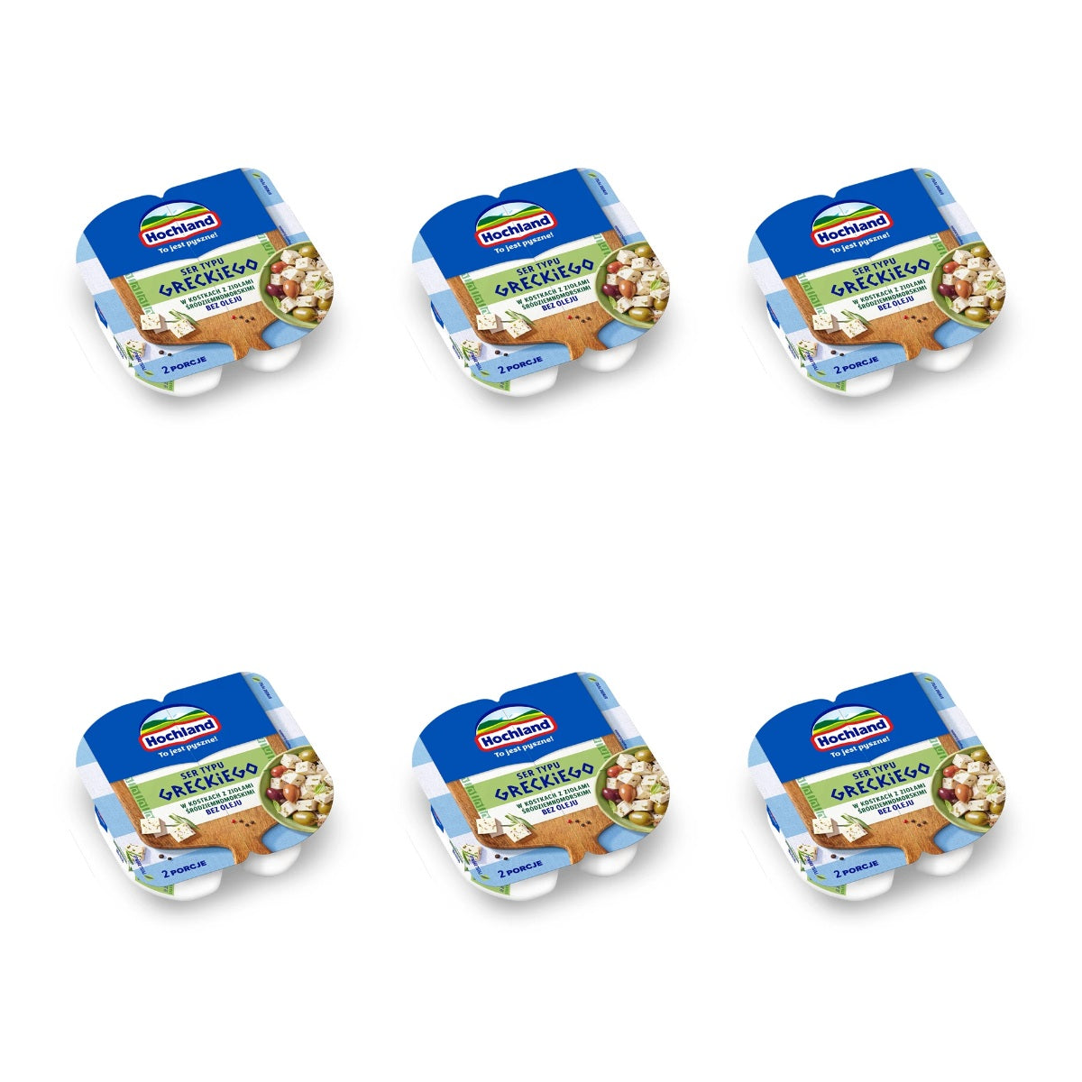 HOCHLAND - SAŁATKOWY W KOSTKACH 135G