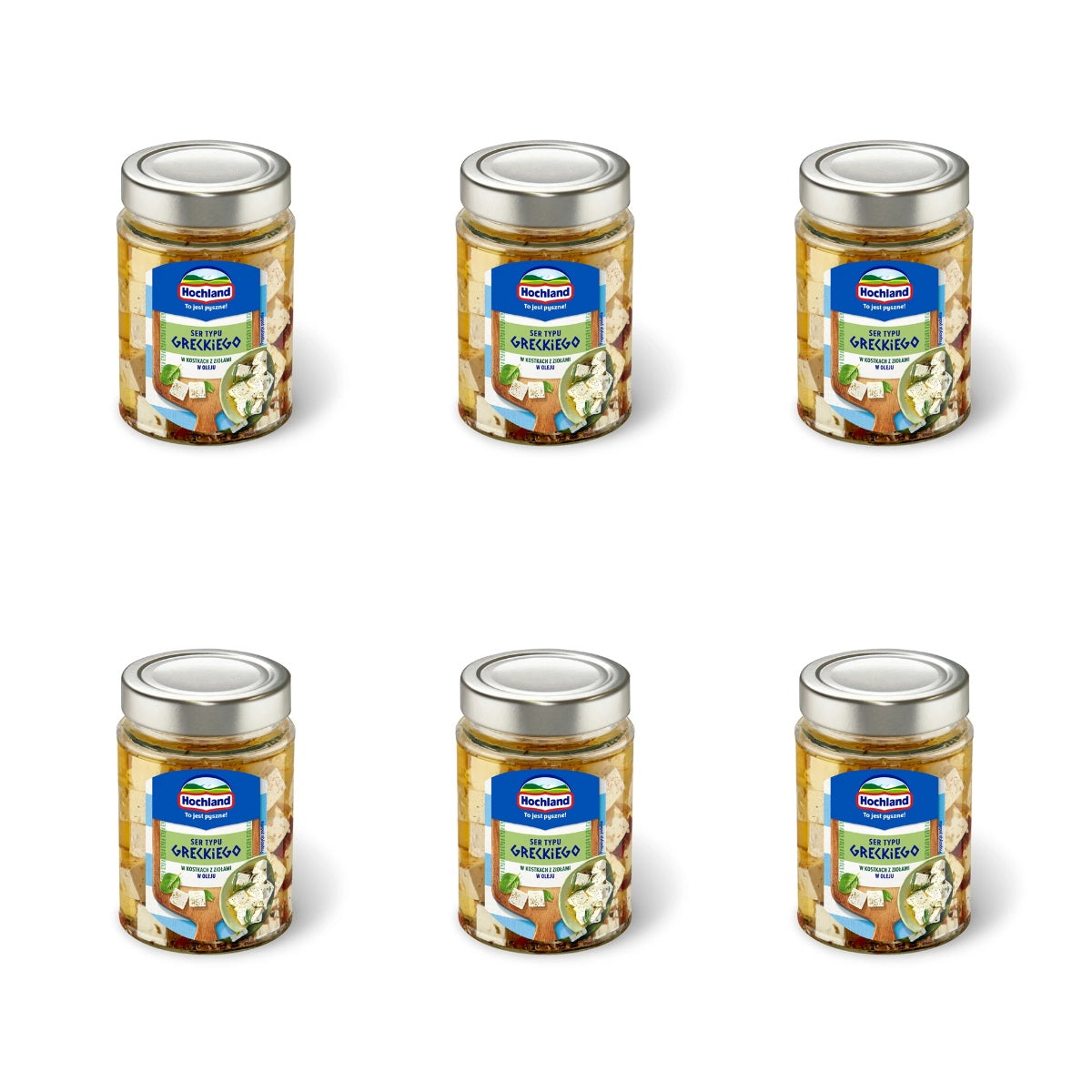 HOCHLAND - SAŁATKOWY W OLIWIE ZIOŁA 300G