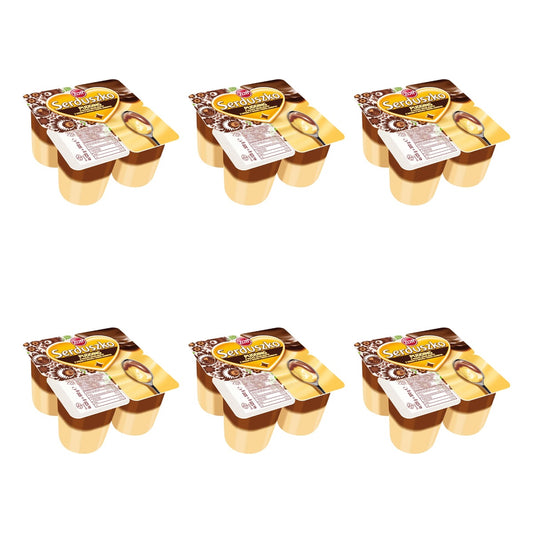ZOTT - SERDUSZKO PUDING WANILIA/CZEKOLAD4X125G