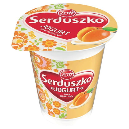 ZOTT - SERDUSZKO JOGURT STANDARD 125G( TRUSK.,BRZOSKW.,OW.LE