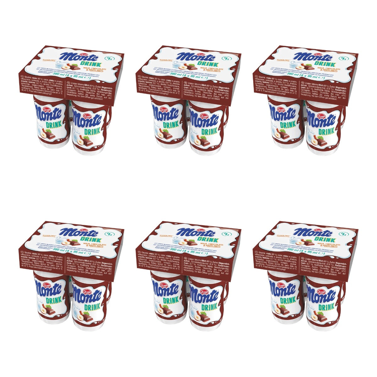 ZOTT - MONTE DRINK 4X95ML