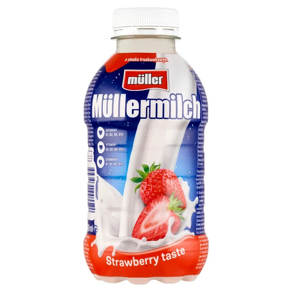 MULLER - MLEKO MULLERMILCH TRUSKAWKA 400G