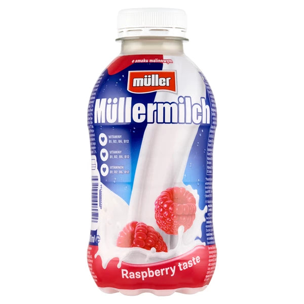 MULLER - MLEKO MULLERMILCH MALINA 400G