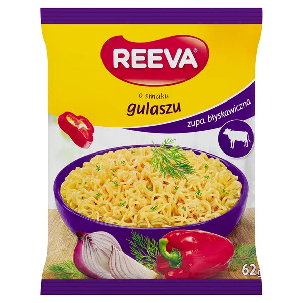 REEVE ZUPA BŁYSKAWICZNA O SMAKU GULASZU 62G