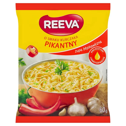 REEVE ZUPA BŁYSKAWICZNA O SMAKU PIKANTNY KURCZAK 60G