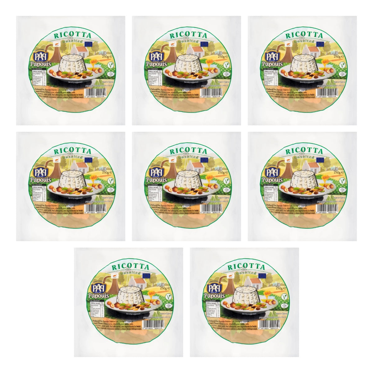 EURIAL-SER RICOTTA NATURLANA 250G