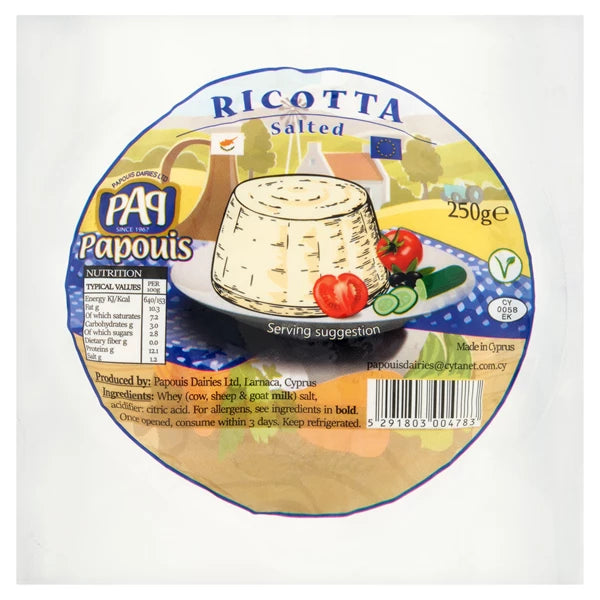 EURIAL RICOTTA SOLONA 250G