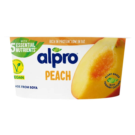 ALPRO JOGURT SOJOWY BRZOSKWINIA 150G