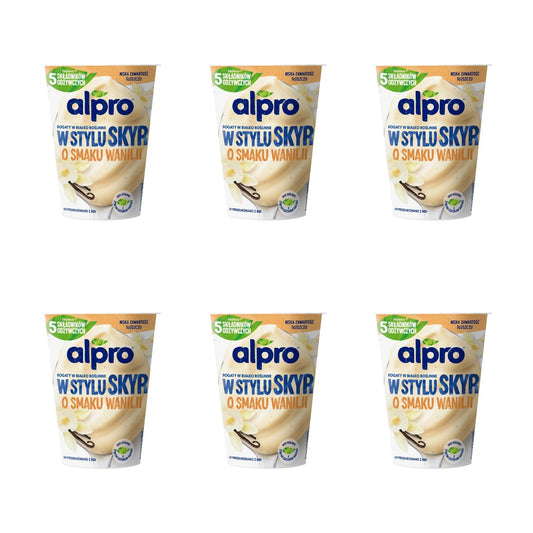 ALPRO JOGURT SOJOWY SKYR WANILIA 400G