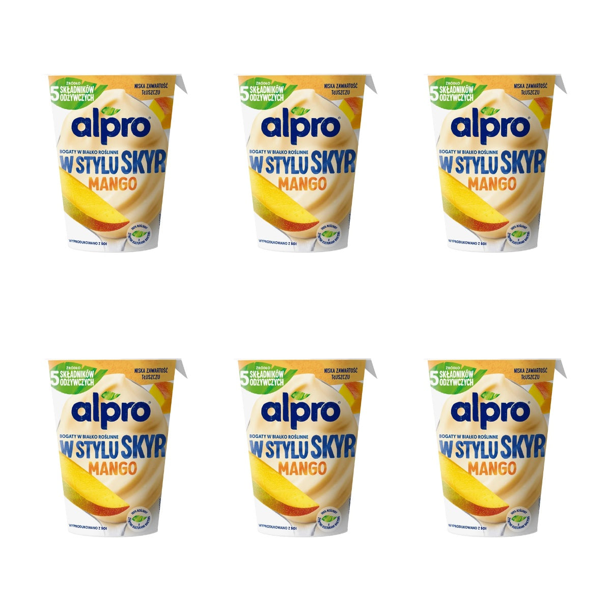 ALPRO JOGURT SOJOWY SKYR MANGO 400G