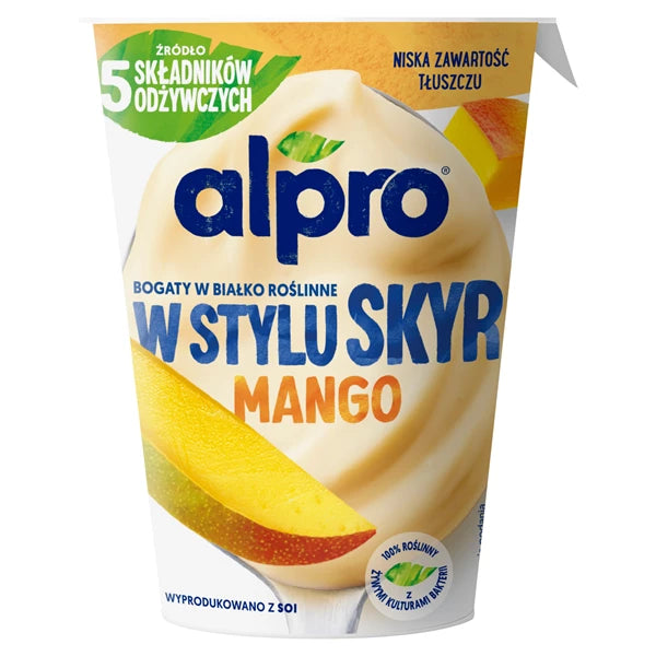 ALPRO JOGURT SOJOWY SKYR MANGO 400G