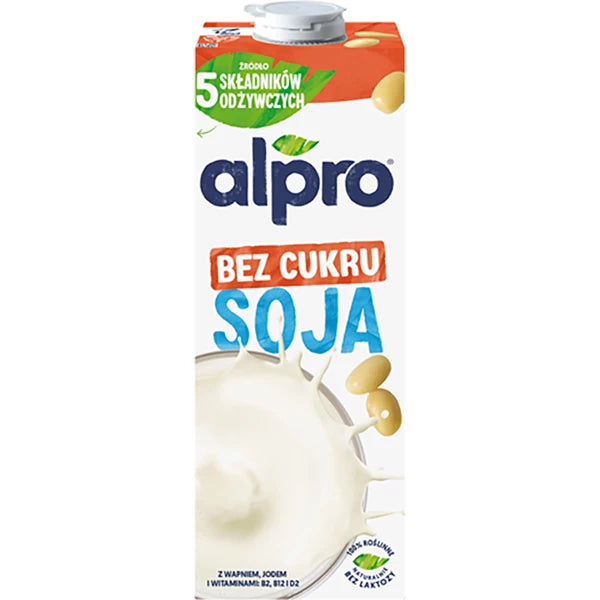 ALPRO - NAPÓJ SOJOWY NIESŁODZONY 1L BASIC
