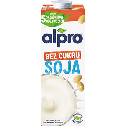 ALPRO - NAPÓJ SOJOWY NIESŁODZONY 1L BASIC