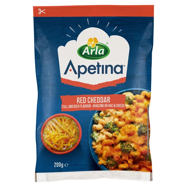 ARLA - APETINA RED CHEDDAR  200G WIÓRKI
