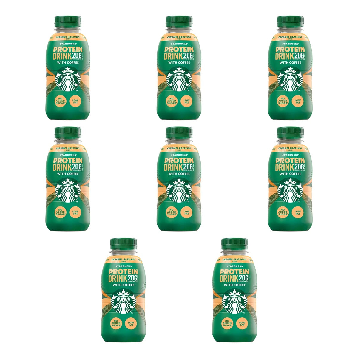 ARLA- STARBUCKS PROTEIN DRINK CARAMEL HAZELNUT 330ML