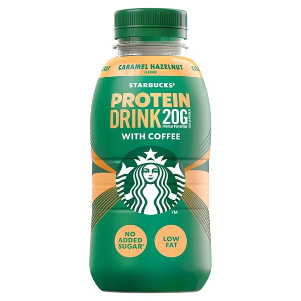 ARLA- STARBUCKS PROTEIN DRINK CARAMEL HAZELNUT 330ML