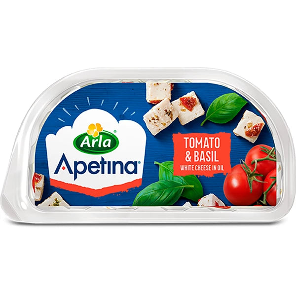 ARLA - APETINA SNACK Z SUSZONYMI POMIDOR Z BAZYLIĄ  100G