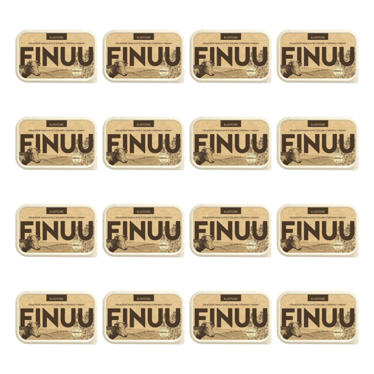KRUSZWICA - FINUU KLASYCZNE 200G KUBEK