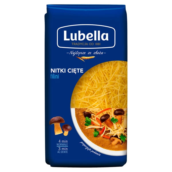 LUBELLA - MAKARON NITKA 400G