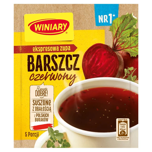 WINIARY - ZUPA BARSZCZ CZERWONY 60G