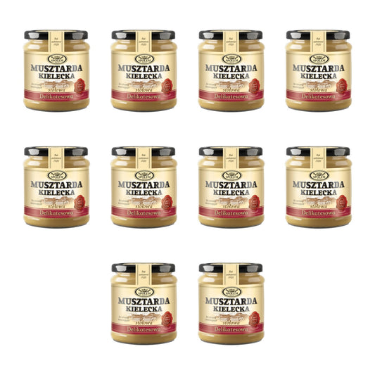 SPOŁEM - KIELECKA MUSZTARDA DELIKATESOWA 190G