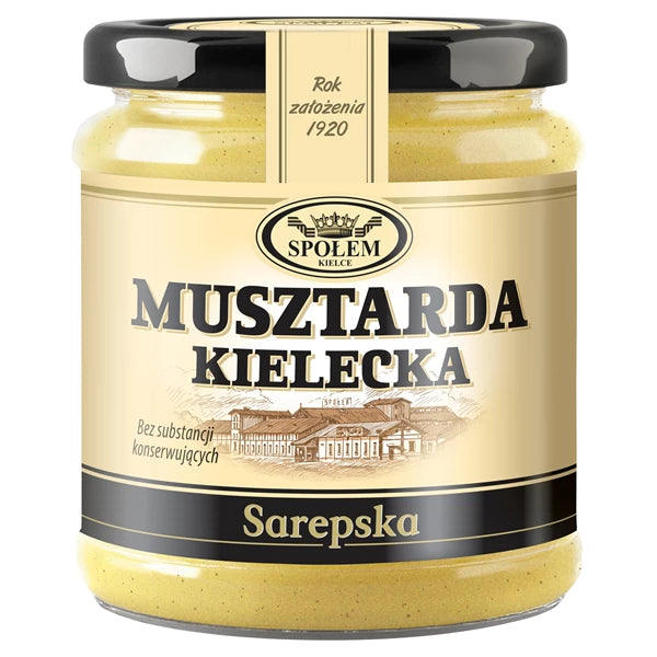 SPOŁEM - KIELECKA MUSZTARDA SAREPSKA 190G
