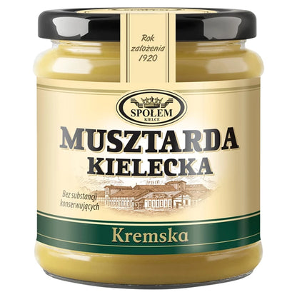 SPOŁEM - KIELECKA MUSZTARDA KREMSKA 190G