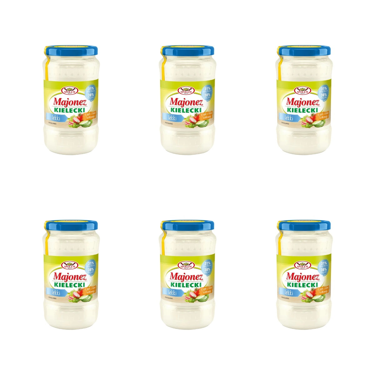 SPOŁEM - KIELECKI MAJONEZ LEKKI 310G