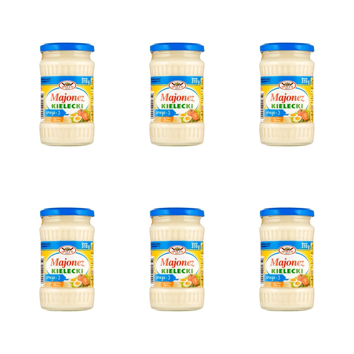 SPOŁEM - KIELECKI MAJONEZ OMEGA3 310ML