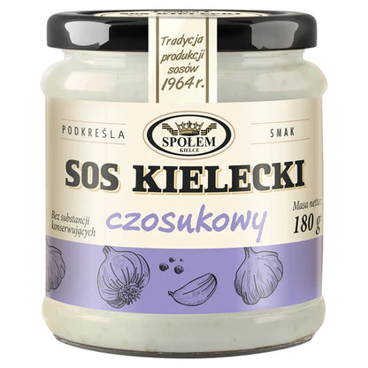 SPOŁEM - KIELECKI SOS CZOSNKOWY 180G