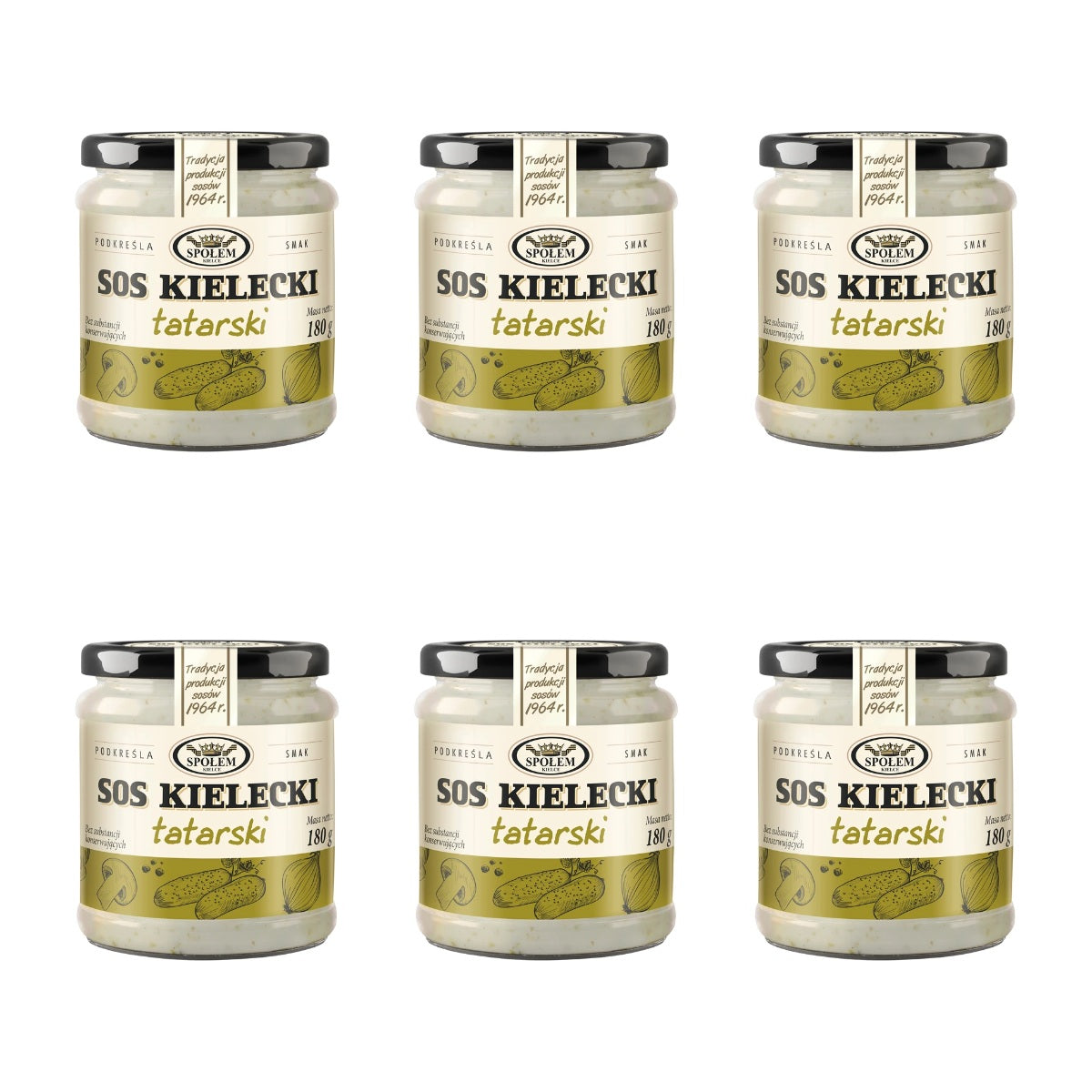 SPOŁEM - KIELECKI SOS TATARSKI 180G