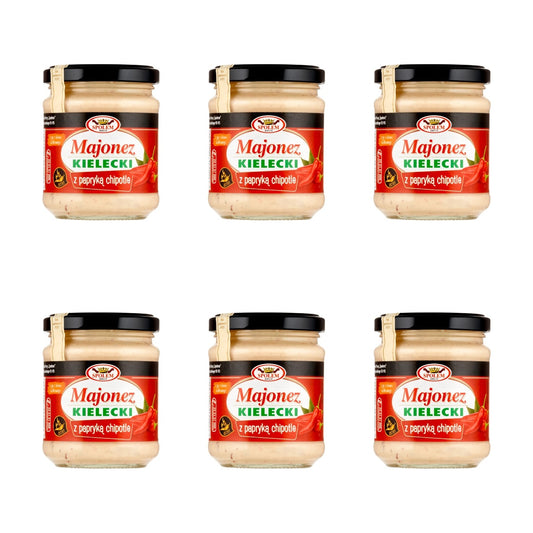 SPOŁEM - KIELECKI MAJONEZ Z PAPRYKĄ CHIPOTLE 170ML