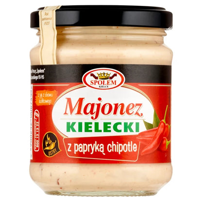 SPOŁEM - KIELECKI MAJONEZ Z PAPRYKĄ CHIPOTLE 170ML