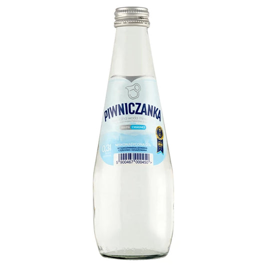 PIWNICZANKA - WODA 0,3L SZKŁO NIEGAZ.(BIAŁA)