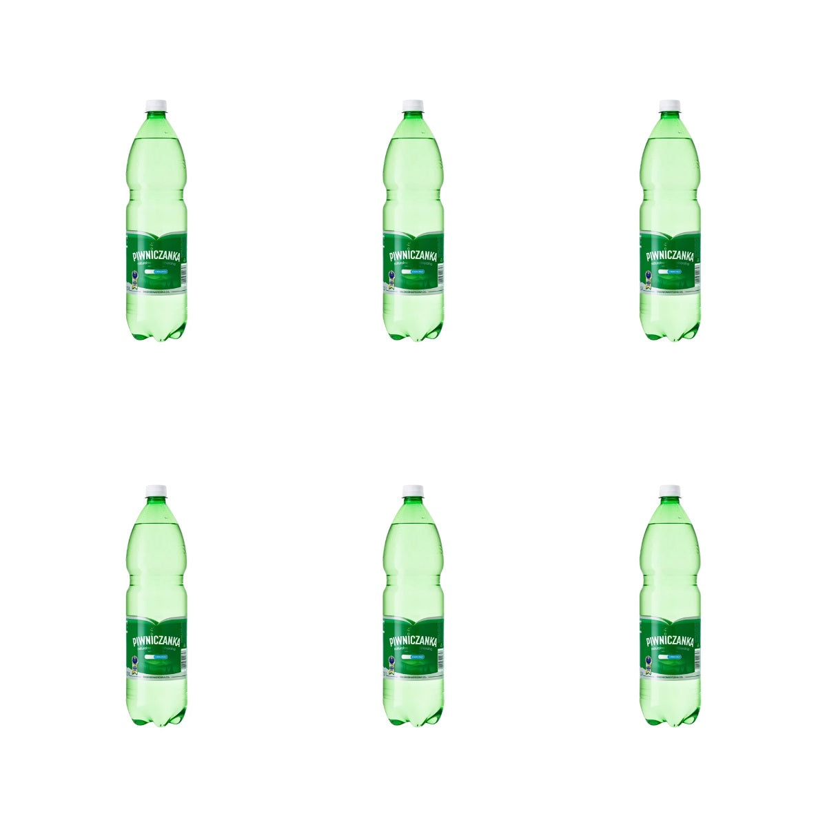 PIWNICZANKA - WODA LEKKOGAZOWANA 1,5L ZIELONA KAUCJA