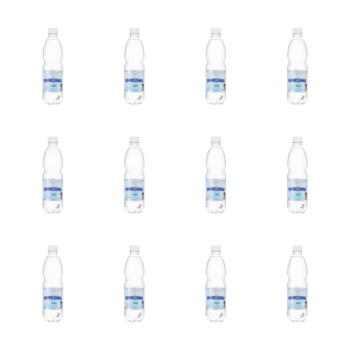 PIWNICZANKA - WODA 0,5L NIEGAZ.(BIAŁA) KAUCJA