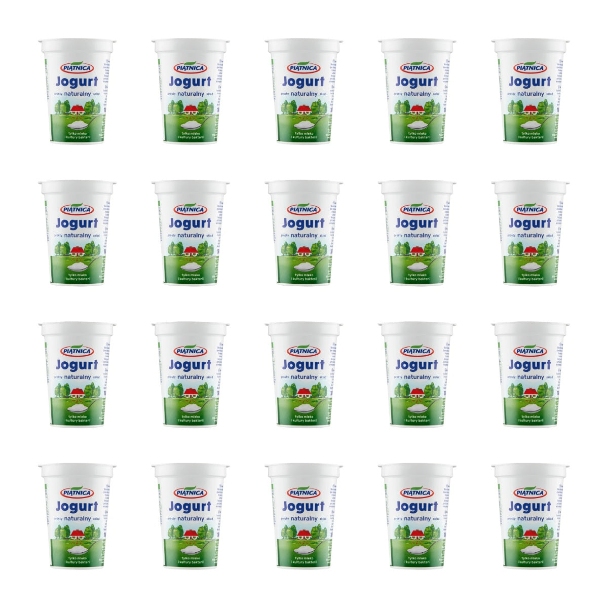 PIĄTNICA - JOGURT NATURALNY 180G